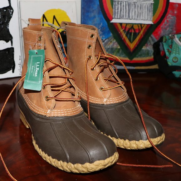 Brand new Original L.L. Bean Boots SZ 10 Bought in Factrory in Maine - Picture 1 of 5